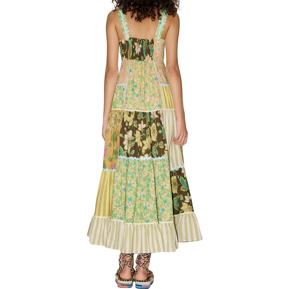 Almais Patchwork Midi Length Dress - image 2